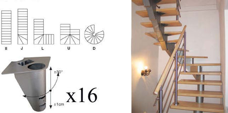 Schodisko SEGMENT NS270 sada V 3040-2740mm