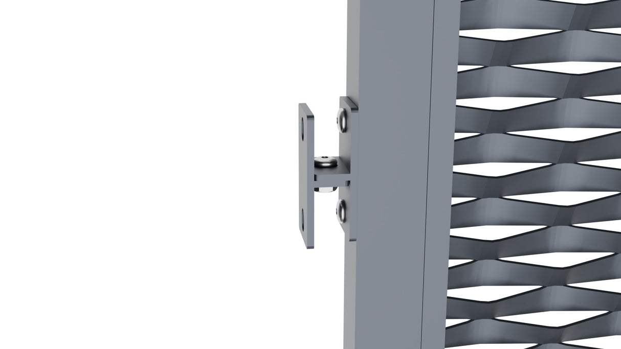 Plotové pole hliníkové 2000x1200mm ťahokov antr.