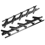 Pohyblivý plastový systém - žalúziový - pár (ľavý + pravý)