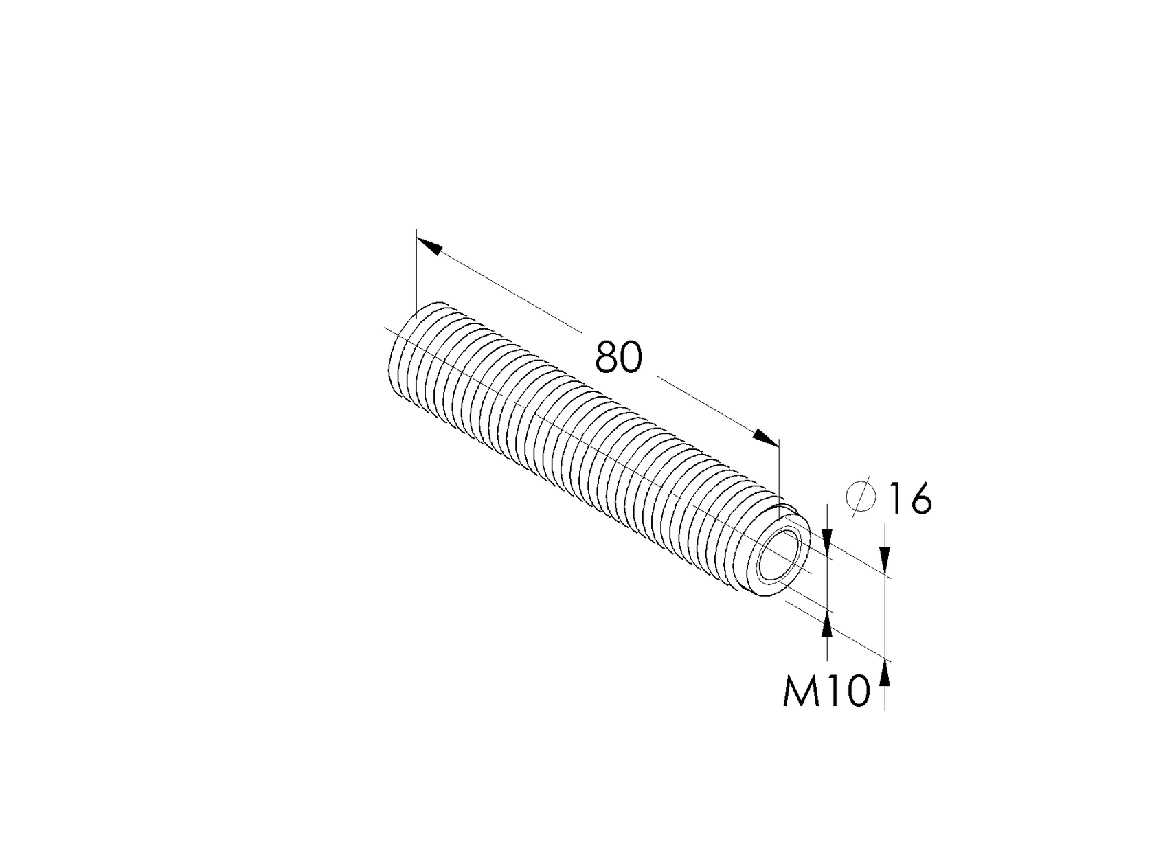 Kotva oceľová VI-IG M10