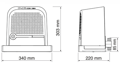 NICE pohon pre posuv. brány, HI-SPEED