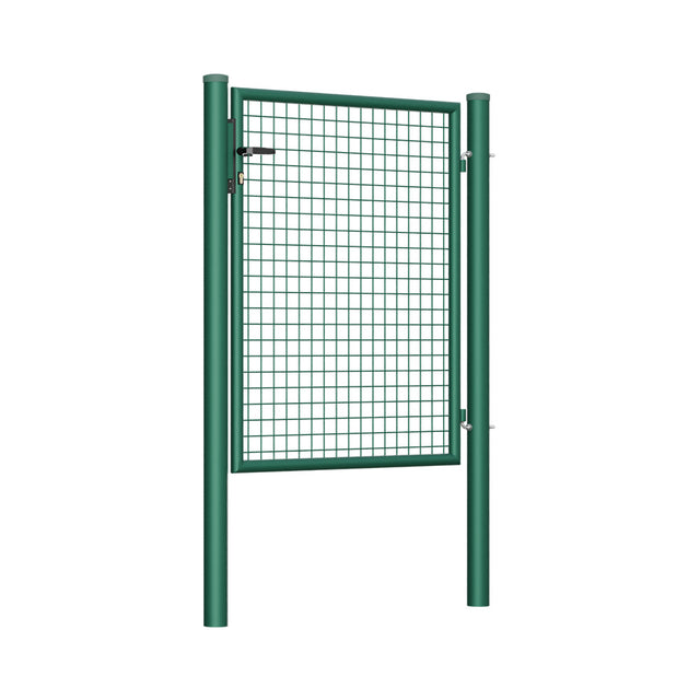 Bránka 1kr. ROUND ZnPVC 1000x1200mm, D75mm, zelená