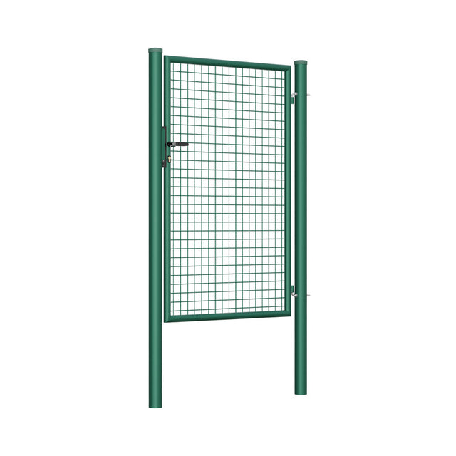 Bránka 1kr. ROUND ZnPVC 1000x1500mm, D75mm, zelená