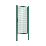 Bránka 1kr. ROUND ZnPVC 1000x2000mm, D75mm, zelena