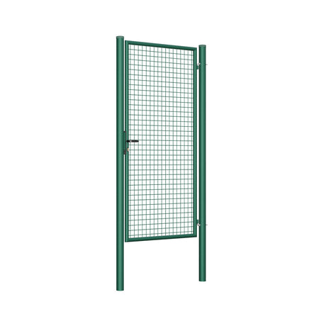 Bránka 1kr. ROUND ZnPVC 1000x2000mm, D75mm, zelena