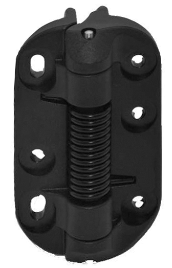 Záves na brány, s pevnou pružinou