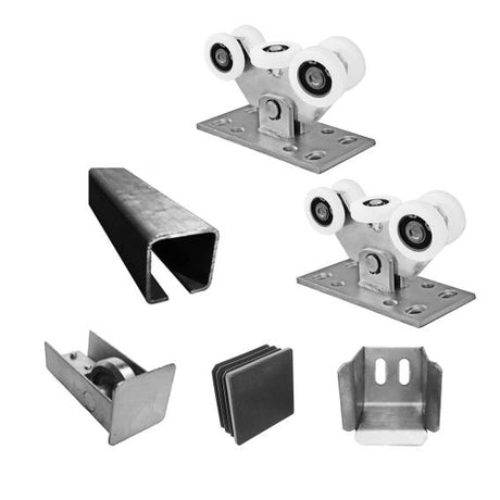 Sada pre posuvnú bránu do 4m, NYLON, 60x60mm