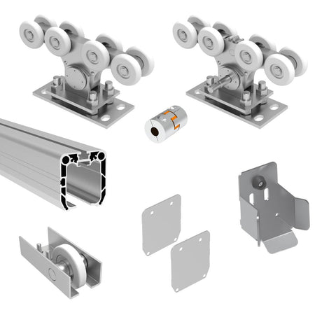 Sada pre posuvnú bránu do 4m profil AL 90x99mm