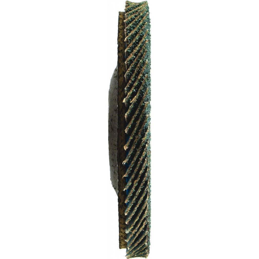 Lamellás csiszolókorong rozsdamentes acélhoz, D125 d22,2, t7,25 mm, P60