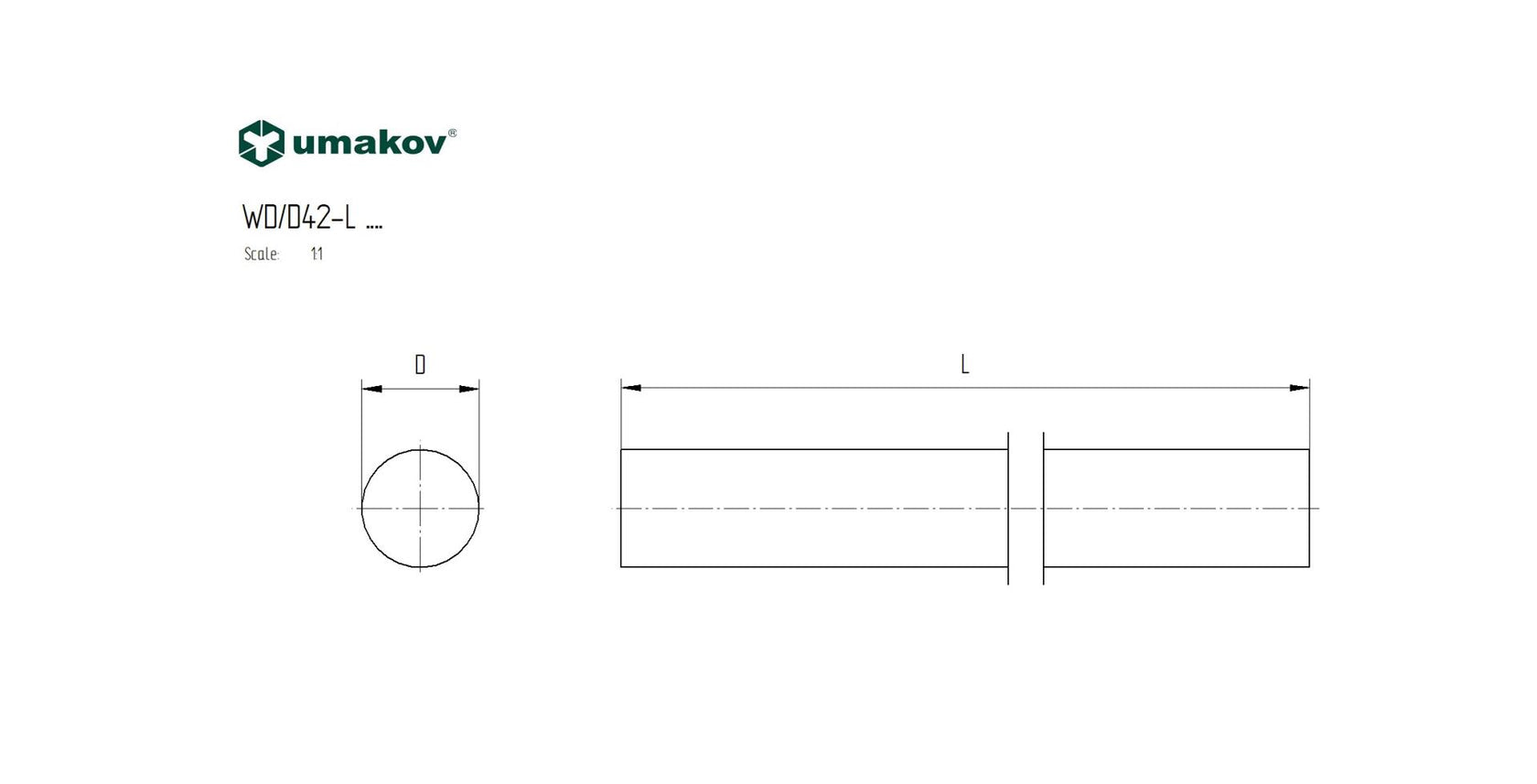 Madlo drevené - DUB, CINK