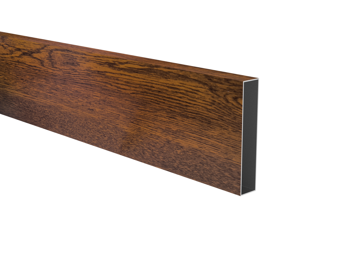 Hliníková plotová výplň 20x100x1,1 - 6000mm tmavý orech