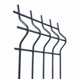 Hegesztett kerítéspanel 3D ZnPVC 2500x1730x5mm antracit