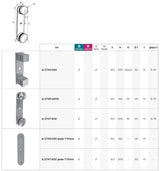 Kotvenie bočné - príruba