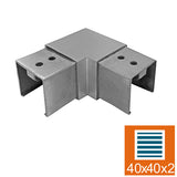 Madlo-držiak skla-koleno