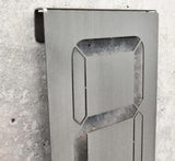 Číslo domu nerez "7 SEGMENT" 190x110x1 Universal