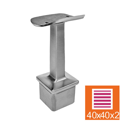 Držiak madla na stĺpik pevny