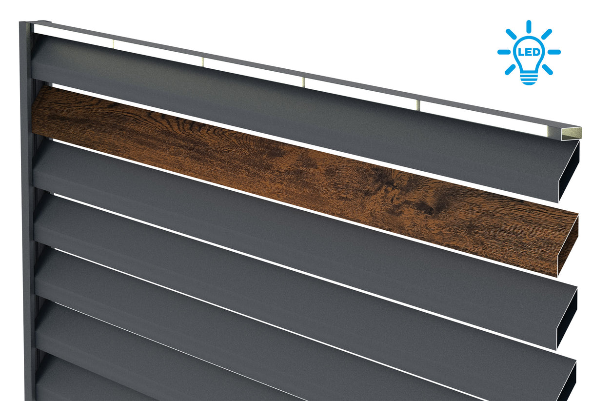 Difúzor pre LED profil, milk