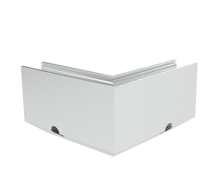 Celosklenené zábradlie-profil-bočné kotvenie