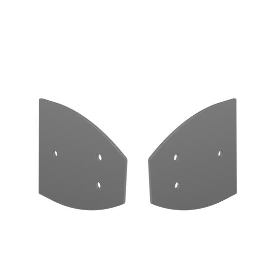 Presklená markíza hliník profil 0° zaslepka