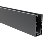 Celosklenené zábradlie-profil dutý-vrchné kotvenie