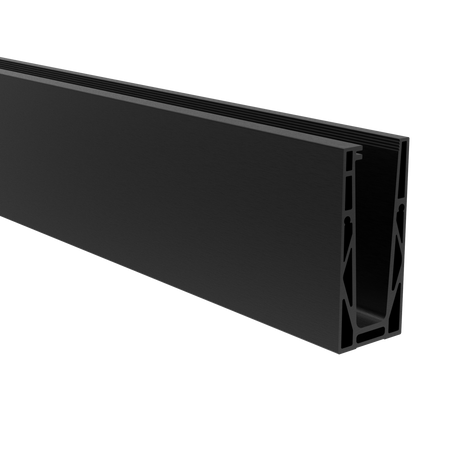 Celosklenené zábradlie-profil dutý-vrchné kotvenie