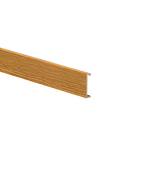 Hliníková fasádna lišta, 25 x 6 – 6,0 m – drevo dekor SVETLÝ DUB - W02