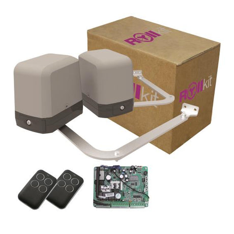 Rollkit kĺbový pohon pre dvojkrídlovú bránu, sada