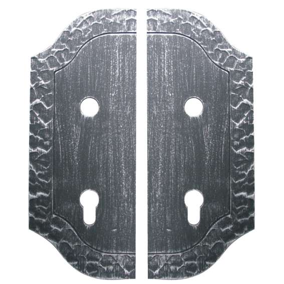 Štítok bránový zdobený 265x105, t3, 90, d18,5mm