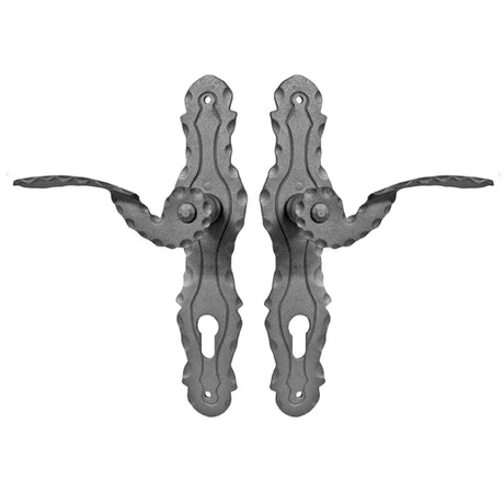 Kľučka so štítkom komplet 265x60, t3mm