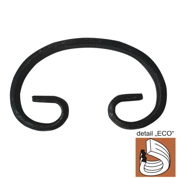 Element tvaru-C h120, b75, 11,5x5mm