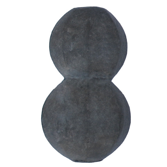 Dvojguľa zdobená plná D30, h52mm