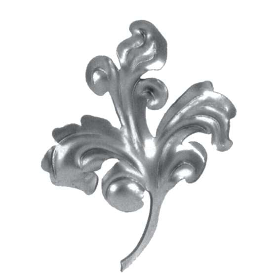 Lístok pravý 164x130, t2mm