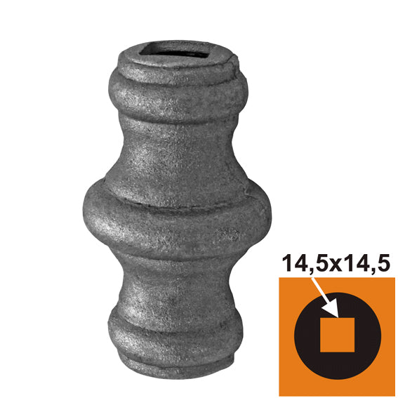 Návlek h62,2  D42, 14,5x14,5mm