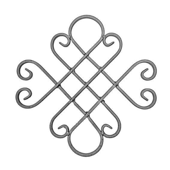 Ornament h410, b410, 16x8mm