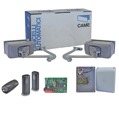 CAME kĺbový pohon pre dvojkrídlovú bránu, sada s fotobunkami