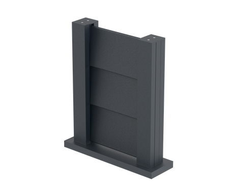 Plotová vzorka 0,3x0,4m samostatne stojaca pre žalúziové lamely FG/L8x120