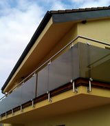 Držiak skla,zábradlie