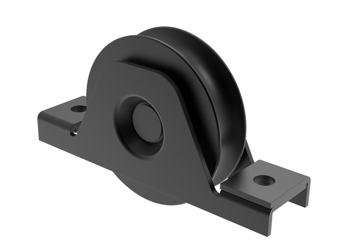 Pojazdové koliesko komplet - U, Zn, D80, čierne