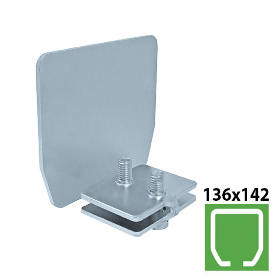 Krytka profilu Zn, profile 136x142mm