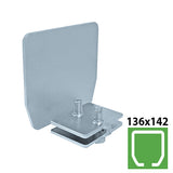 Krytka profilu Zn, profile 136x142mm