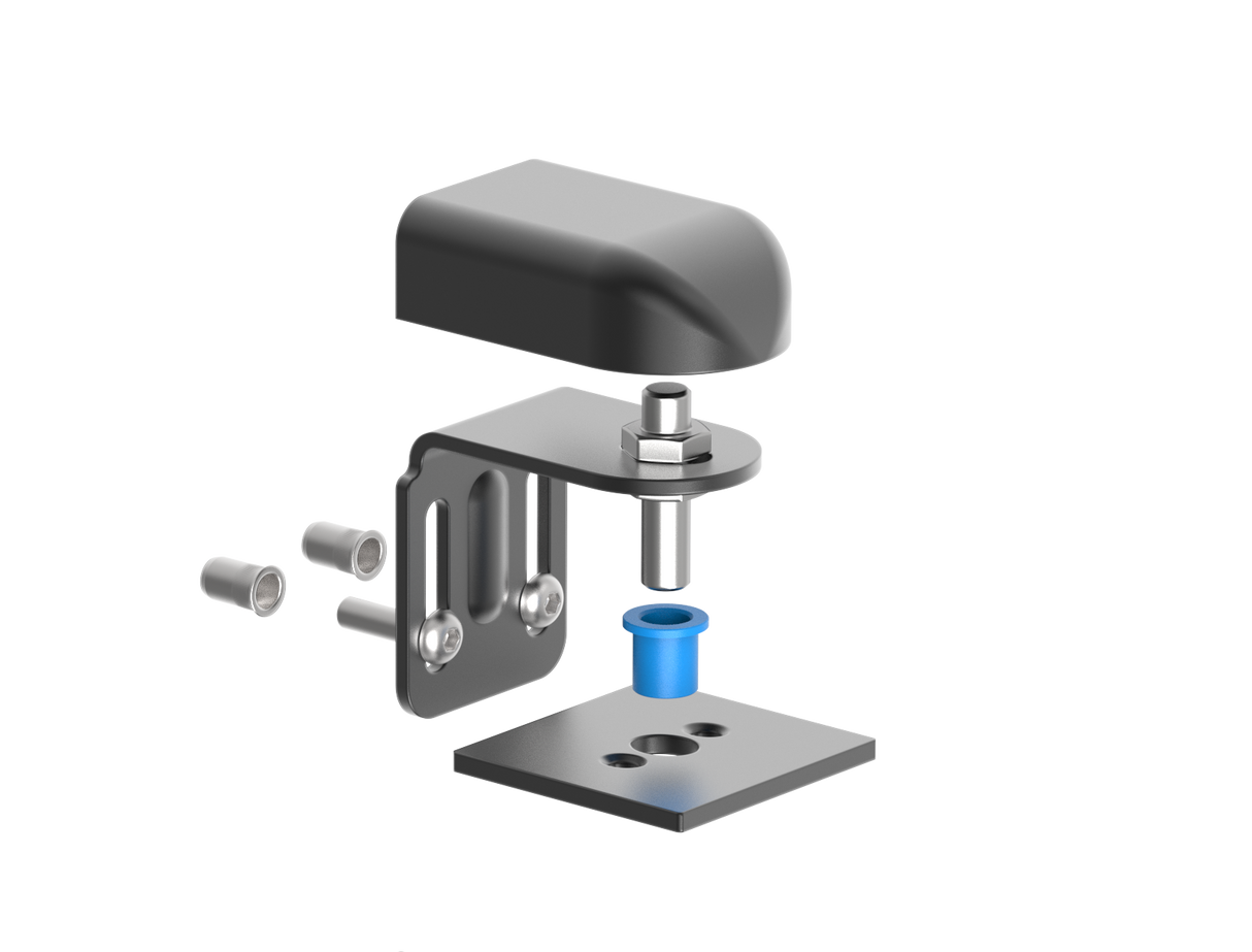Vložka pre pánt D4/83 a D4/84 k profilu 70x70