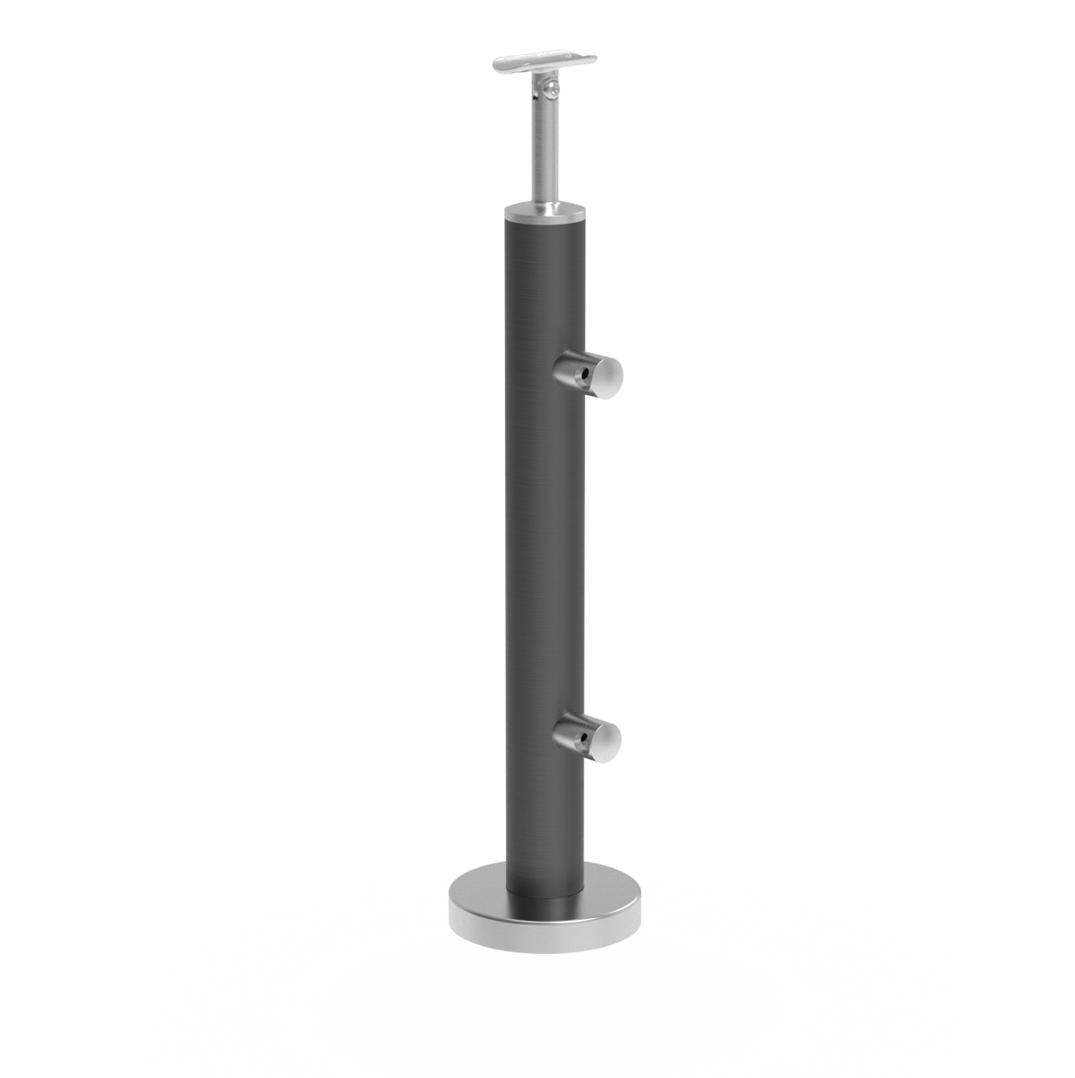 Stĺpik pre nerezové zábradlie, vrchné kotvenie