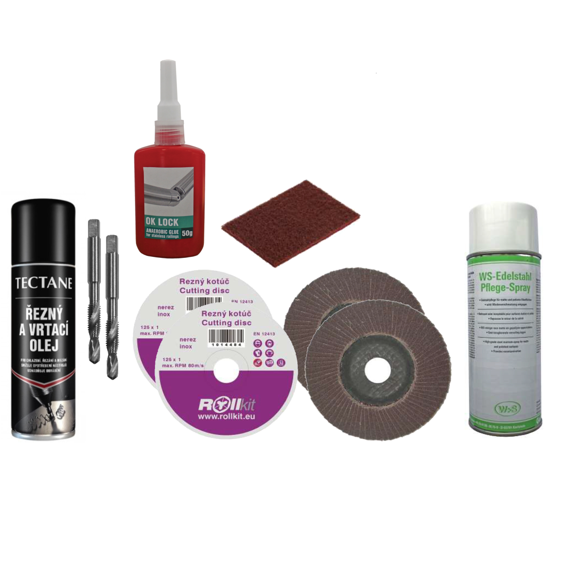 Montážna sada veľká - pre nerezové zábradlie