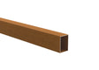 Alumínium kerítéskitöltő 40x60x1 - 6000mm arany tölgy W03