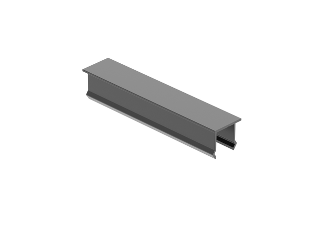 Krytka vertikálnej výplne 20x120x1 - R7016