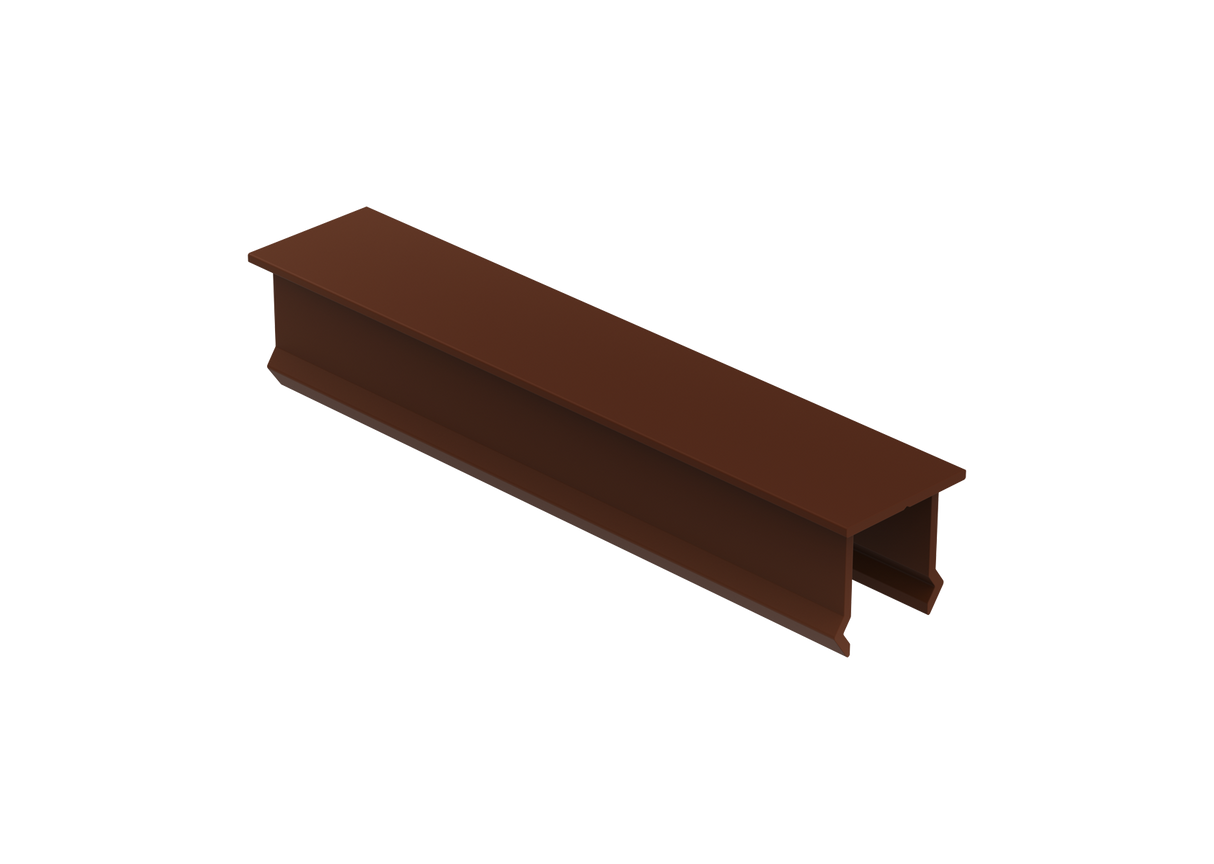 Krytka vertikálnej výplne 20x120x1 - R8017