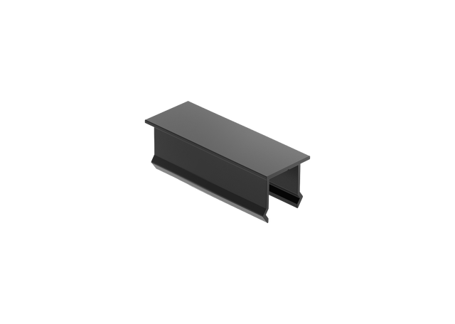 Krytka vertikálnej výplne 20x45x1 - R7016