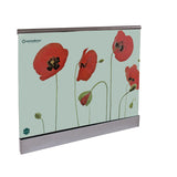 Celosklenené zábradlie v AL profile, 2500x1000mm