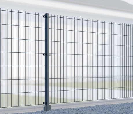 Stĺpik 60x40mm ZnPVC 3000mm antracit