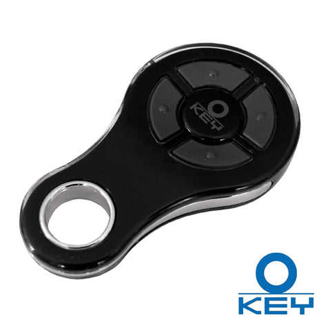 KEY diaľkový ovládač, čierny rolling code, 4CH, 43